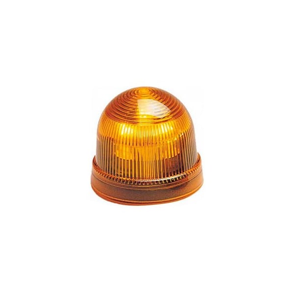Federal Signal StreamLine Low Profile LED Light, 90-240VAC, Amber, 4 Flash Pattern LP22LED-090-240A - main